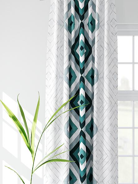 Комплект штор Эленверс (бирюза) - фото 3