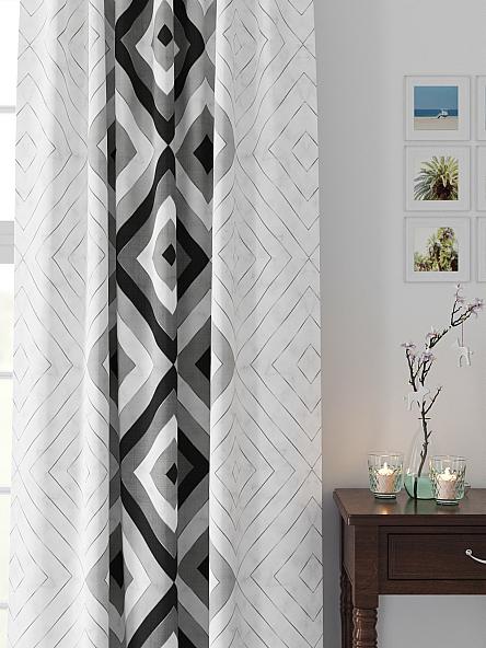 Комплект штор Эленверс (серый) - фото 2