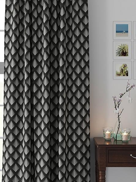 Комплект штор Миленквис (графит) - фото 2