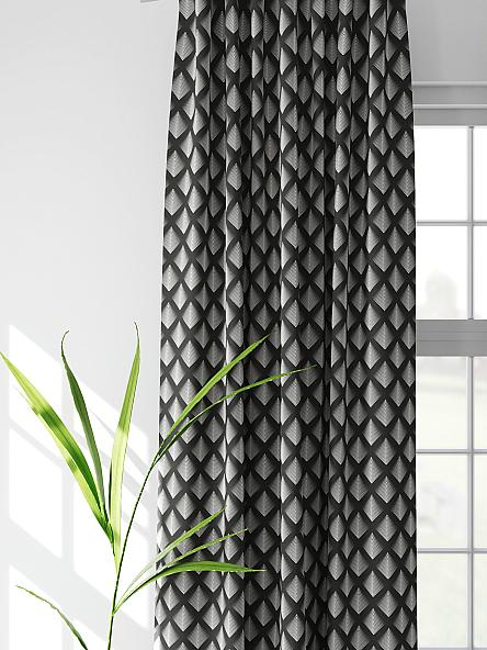 Комплект штор Миленквис (графит) - фото 3