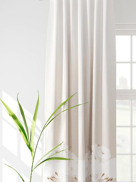 Комплект штор Нелегвирс (бежевый) - фото 3