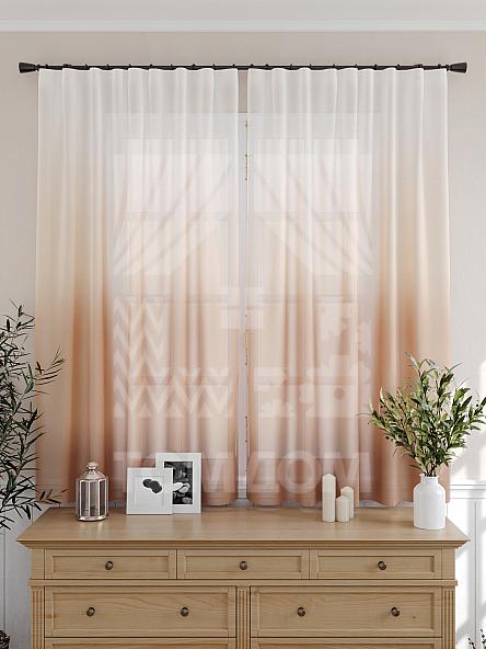 Тюль для кухни Никар (бежев.) - фото 4