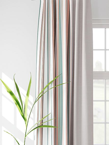 Комплект штор Флеренс (бежевый) - фото 3