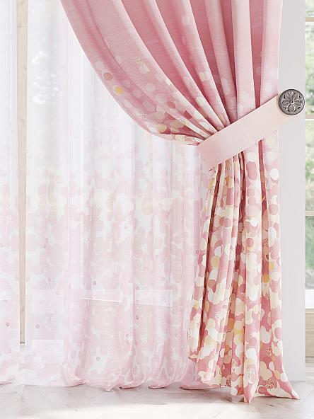Комплект штор Регверс (персиковой-розовый) - фото 3