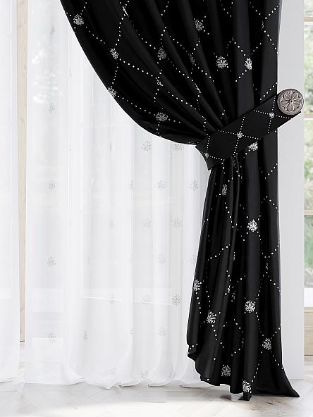 Комплект штор Лиремос (черный) - фото 3