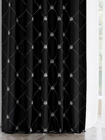 Комплект штор Лиремос (черный) - фото 4