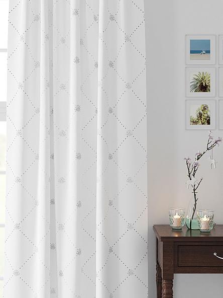 Комплект штор Лиремос (белый) - фото 2