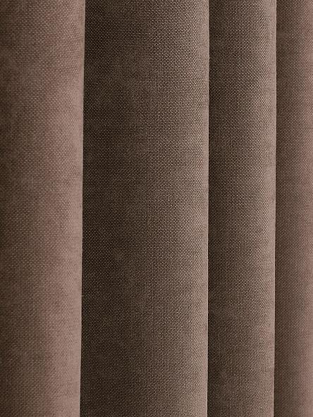 Комплект штор Астрид (темно-коричневый) - фото 4