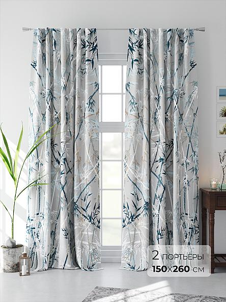 Комплект штор Эрименс (серый)