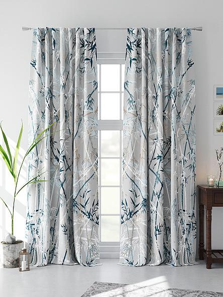 Комплект штор Эрименс (серый) - фото 4