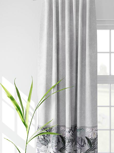 Комплект штор Менвелс (серый) - фото 3