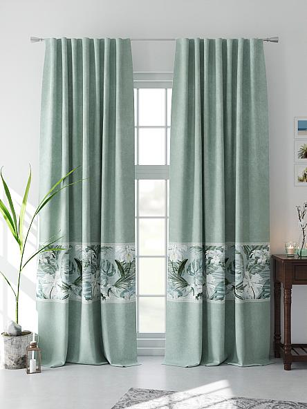 Комплект штор Менвелс (мятный) - фото 4