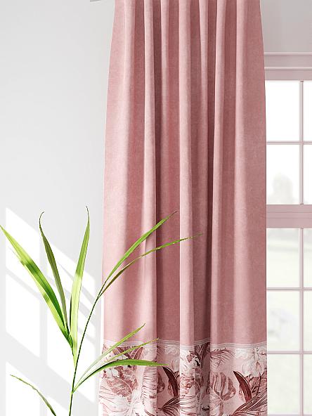 Комплект штор Менвелс (розовый) - фото 3