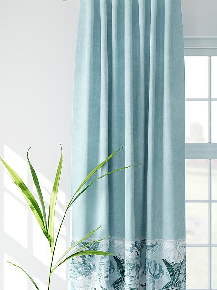 Комплект штор Менвелс (бирюза) - фото 3