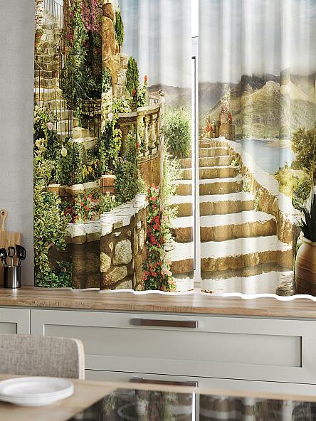 Комплект штор для кухни Двин - фото 4