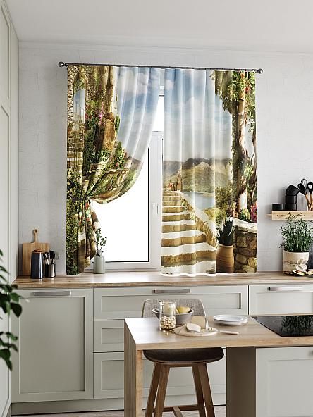 Комплект штор для кухни Двин - фото 5