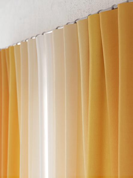 Комплект штор для кухни Ромерни (оранжевый) - фото 6