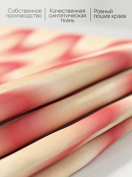 Комплект штор для кухни Ленгерс (коралловый) - фото 7