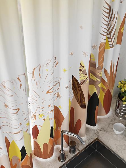 Комплект штор для кухни Фелреон (желтый) - фото 5