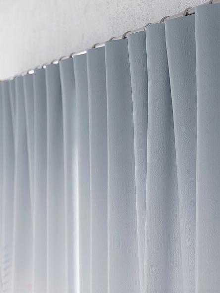 Комплект штор для кухни Фелреон (серо-голубой) - фото 6
