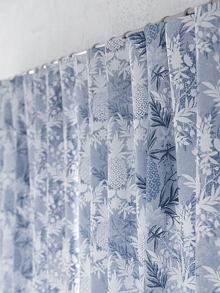 Комплект штор для кухни Рикенвил (голубой) - фото 6