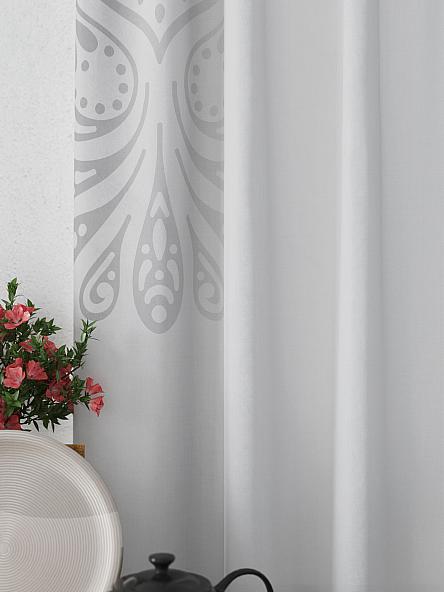 Комплект штор для кухни Ленфекс (серый) - фото 3