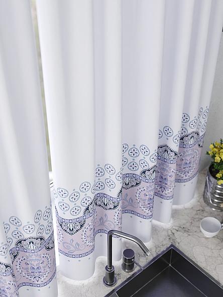 Комплект штор для кухни Риленкис (сиреневый) - фото 5