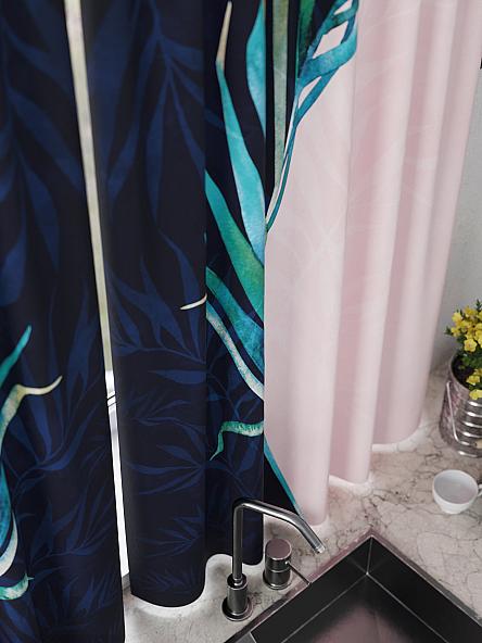 Комплект штор для кухни Менкерс (розовый) - фото 5