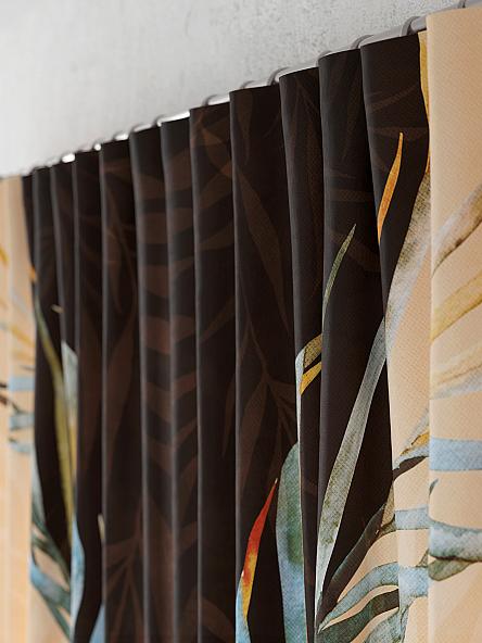 Комплект штор для кухни Менкерс (оранжевый) - фото 6