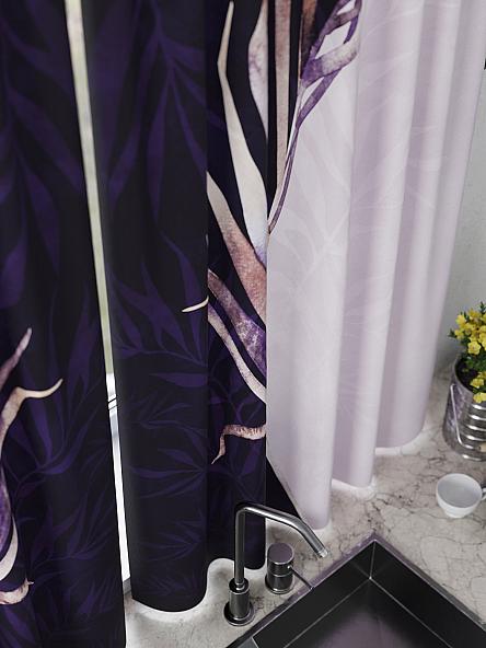 Комплект штор для кухни Менкерс (сиреневый) - фото 5