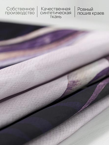 Комплект штор для кухни Менкерс (сиреневый) - фото 7