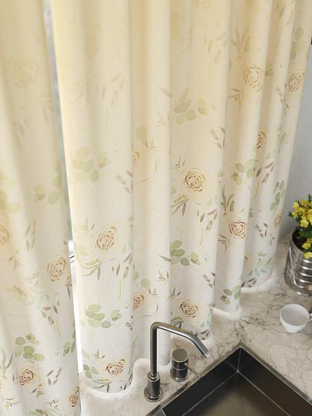 Комплект штор для кухни Рилениос (желтый) - фото 5