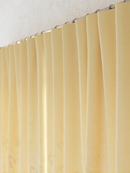 Комплект штор для кухни Рилениос (желтый) - фото 6