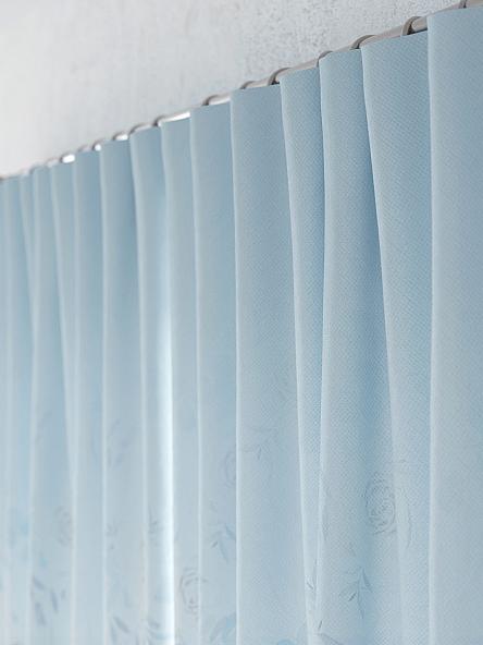 Комплект штор для кухни Рилениос (голубой) - фото 6