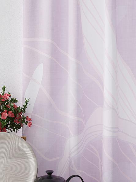Комплект штор для кухни Лерфенс (сиреневый) - фото 3