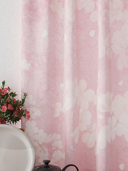 Комплект штор для кухни Релогнес (розовый) - фото 3