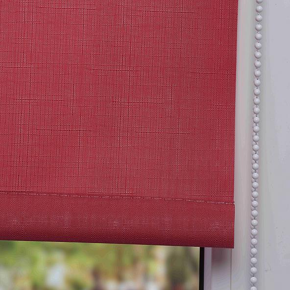 Рулонная штора Лайт (красно-бордовый) - фото 2