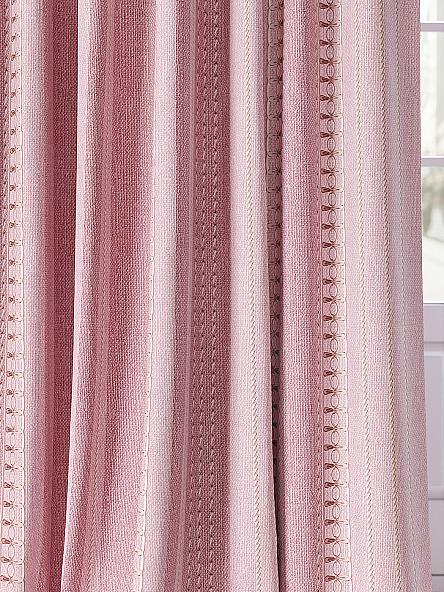 Комплект штор Флонрест (розовый) - фото 3