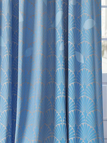 Комплект штор Риренфис (синий) - фото 3