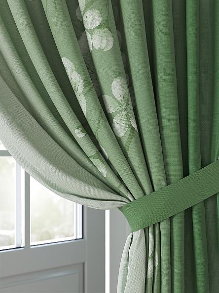 Комплект штор Рименквирс (зеленый) - фото 2