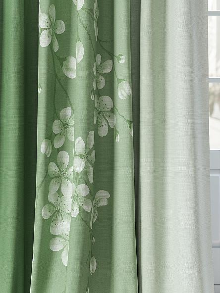 Комплект штор Рименквирс (зеленый) - фото 3