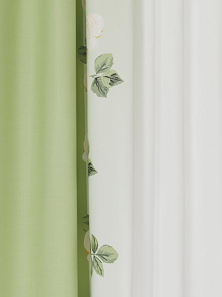 Комплект штор Милернис (зеленый) - фото 2
