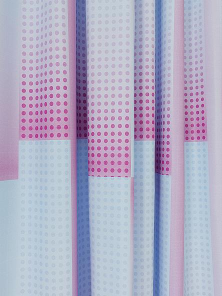 Комплект штор Лирнексис (розово-голубой) - фото 2