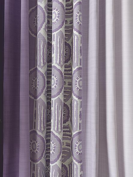 Комплект штор Ренкверон (фиолетовый) - фото 4