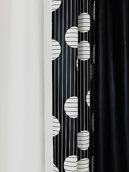 Комплект штор Реферонис (черный) - фото 2