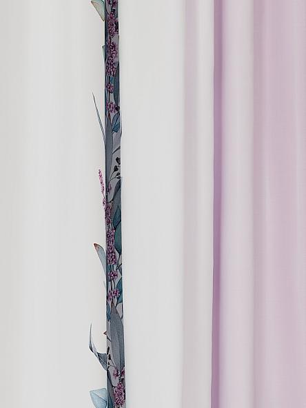 Комплект штор Лорифирс (розовый) - фото 2
