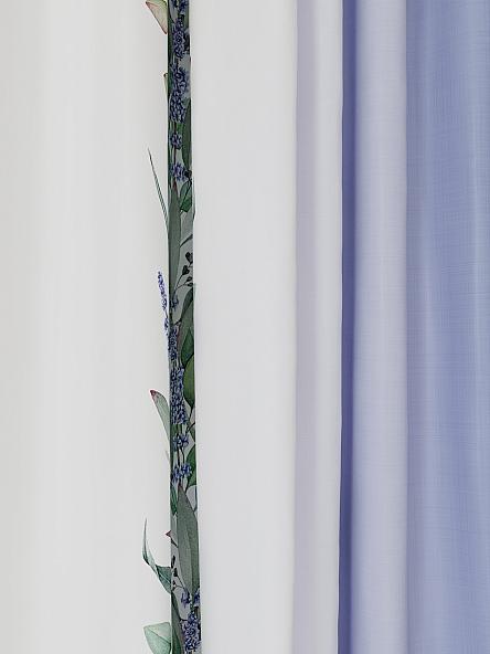 Комплект штор Лорифирс (синий) - фото 2