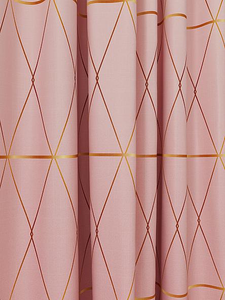 Комплект штор Лорденвис (розовый) - фото 2