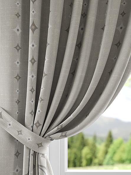 Комплект штор Эвелорс (серый) - фото 4