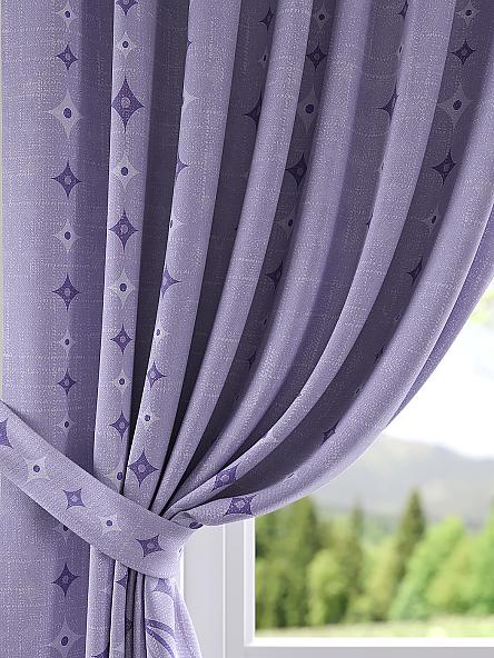 Комплект штор Эвелорс (фиолетовый) - фото 4